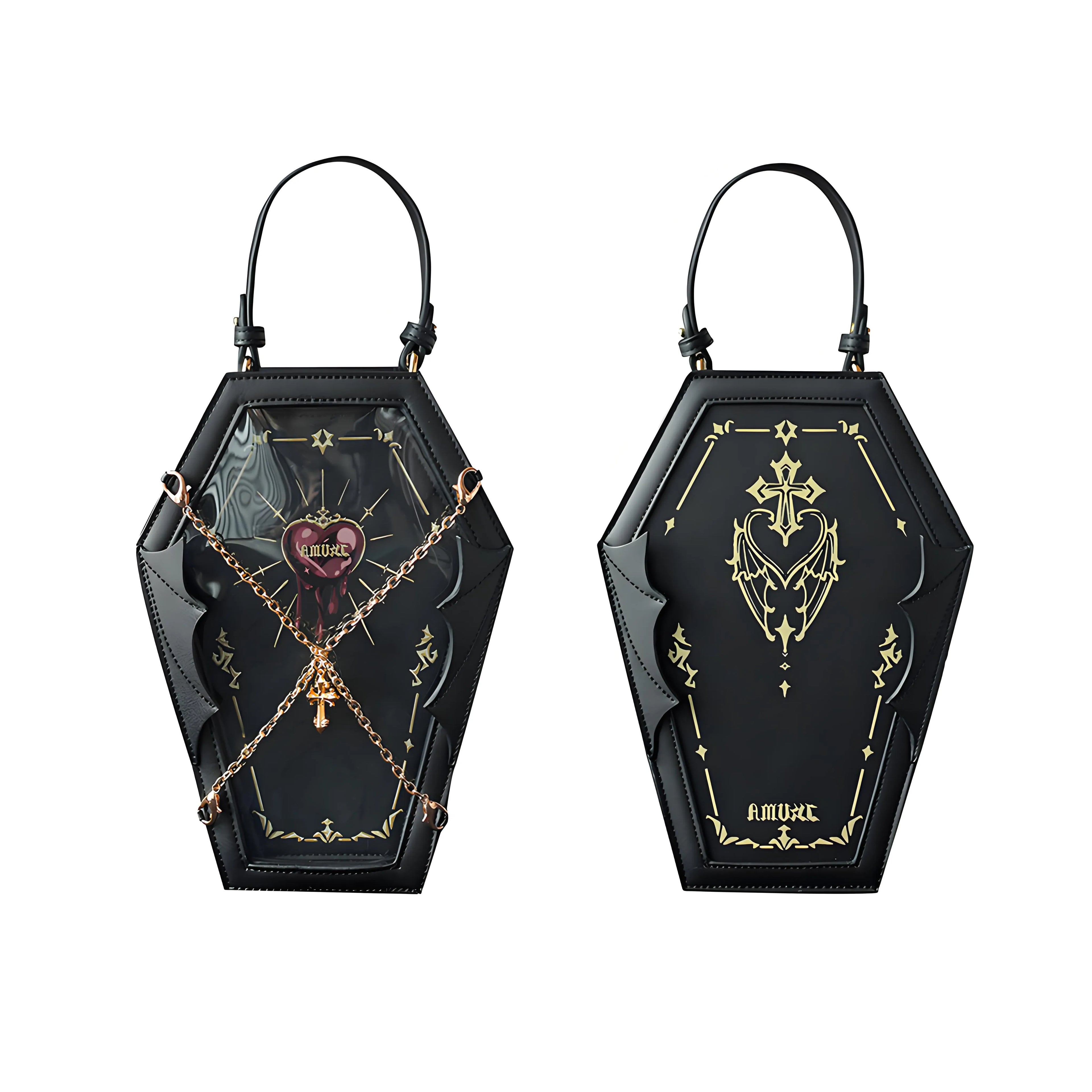 Goth Coffin Display Bag