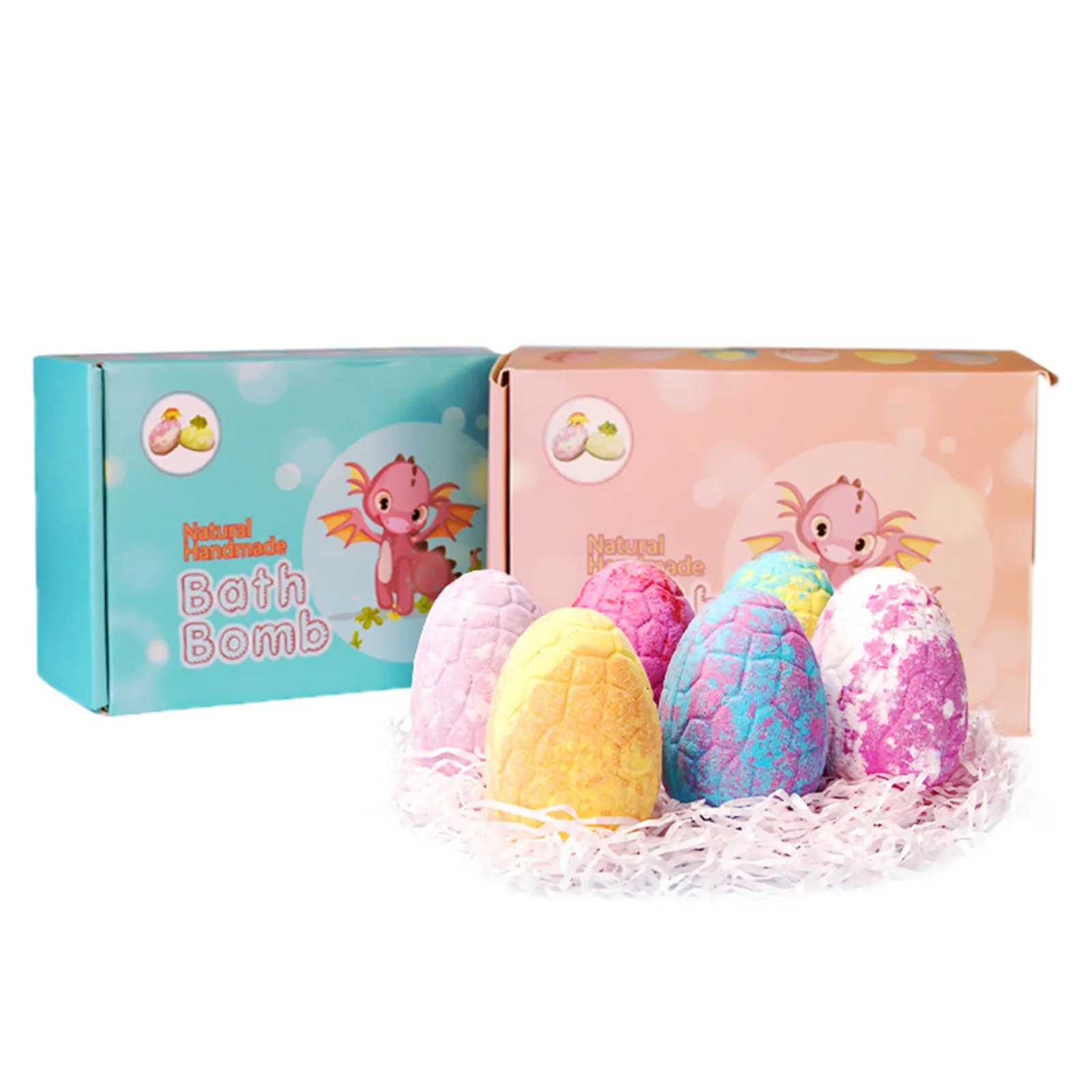 Dinosaur Egg Kids' Bath Bombs 6PCS
