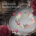 Victorian Rose Energy Bracelet Set – Handmade Charm Jewelry for Protection and Good Fortune