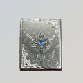 The Seraphim Reliquary Pocket Case _ Silver Metal Hard-Shell Organizer—accessory with seraphim Reliquary Pocket Silver