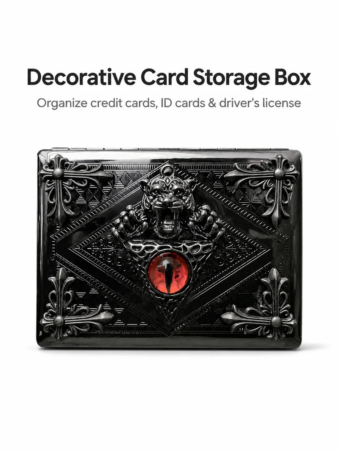 The Apex Predator Vault Case _ Silver Metal Hard-Shell Organizer