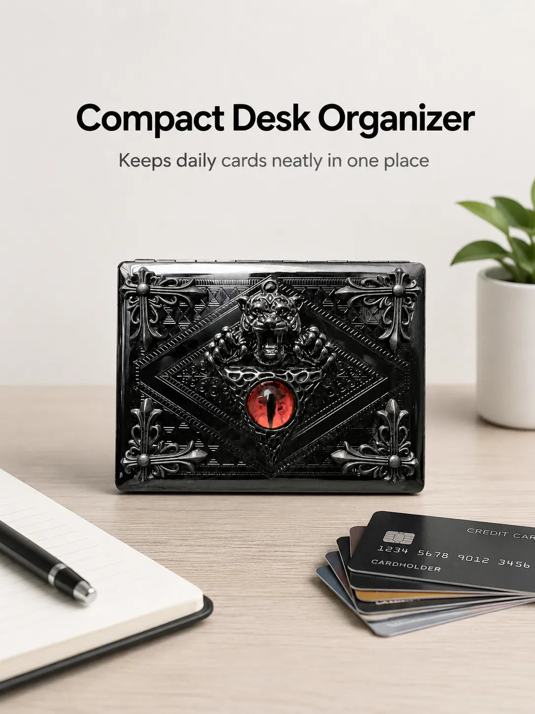 The Apex Predator Vault Case _ Silver Metal Hard-Shell Organizer