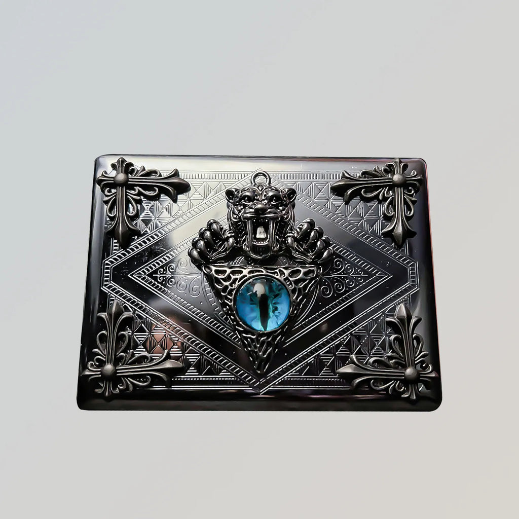 The Apex Predator Vault Case _ Silver Metal Hard-Shell Organizer: accessory featuring apex Predator Vault Silver Metal.