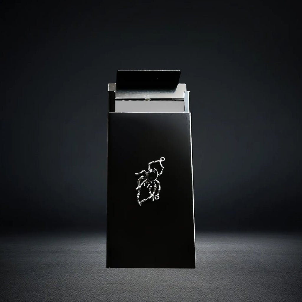 The Frost Weaver's Tall Keeper _ Silver Metal Hard-Shell Organizer—accessory showcasing frost Weaver s Tall Keeper.