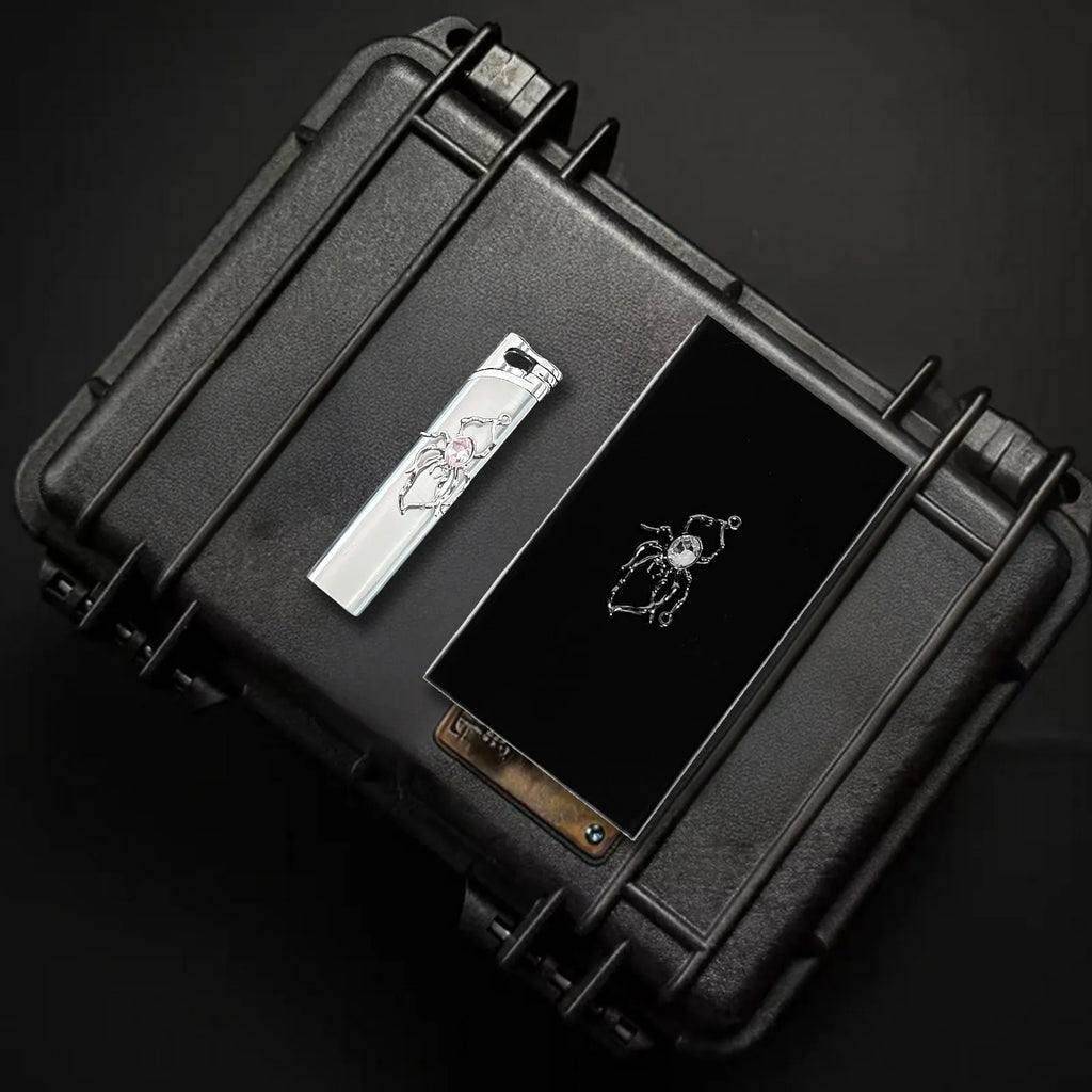 The Frost Weaver's Tall Keeper _ Silver Metal Hard-Shell Organizer—accessory showcasing frost Weaver s Tall Keeper.