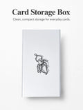 Shadow Weaver Energy Card Holder – Silver Metal Hard-Shell Organizer