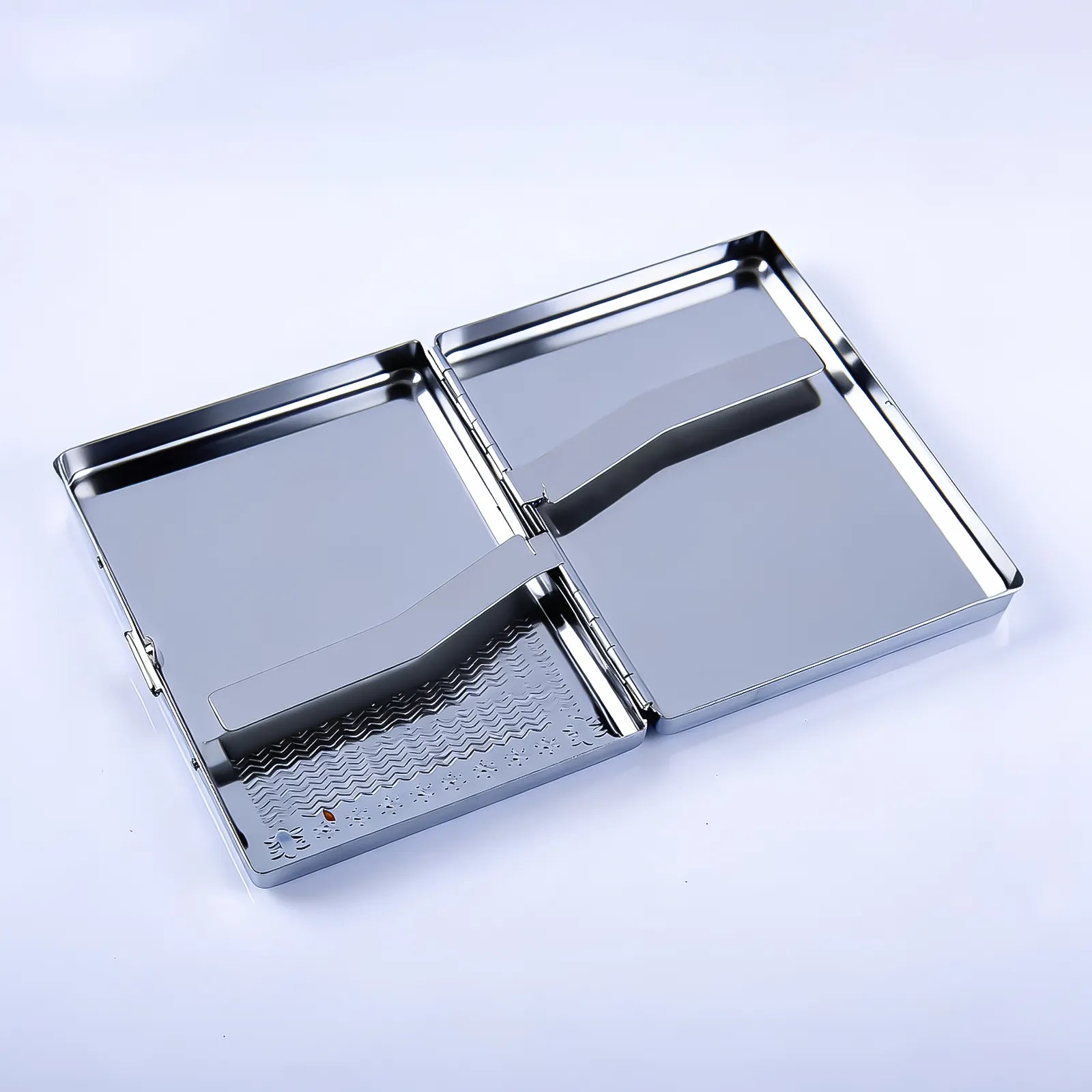 The Blood Beast Vault Case _ Silver Metal Hard-Shell Organizer—accessory with blood Beast Vault Silver Metal.