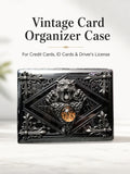 Amber Sovereign Energy Pocket Case – Silver Metal Hard-Shell Organizer