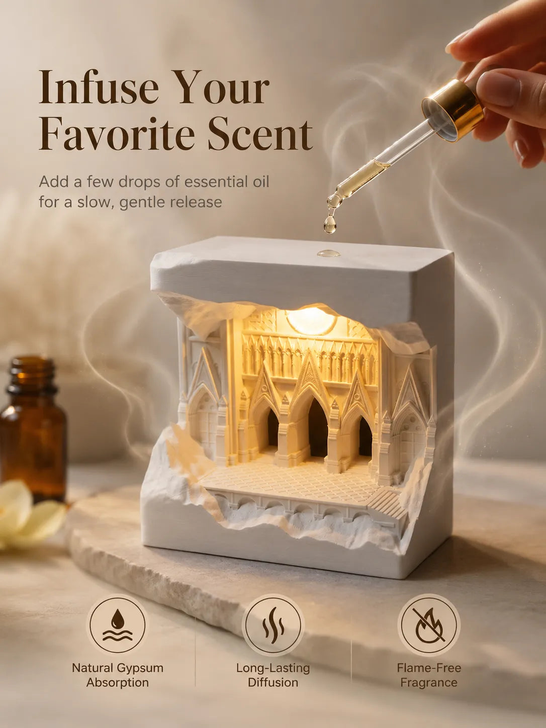 Ambient Aroma Night Light - Temple