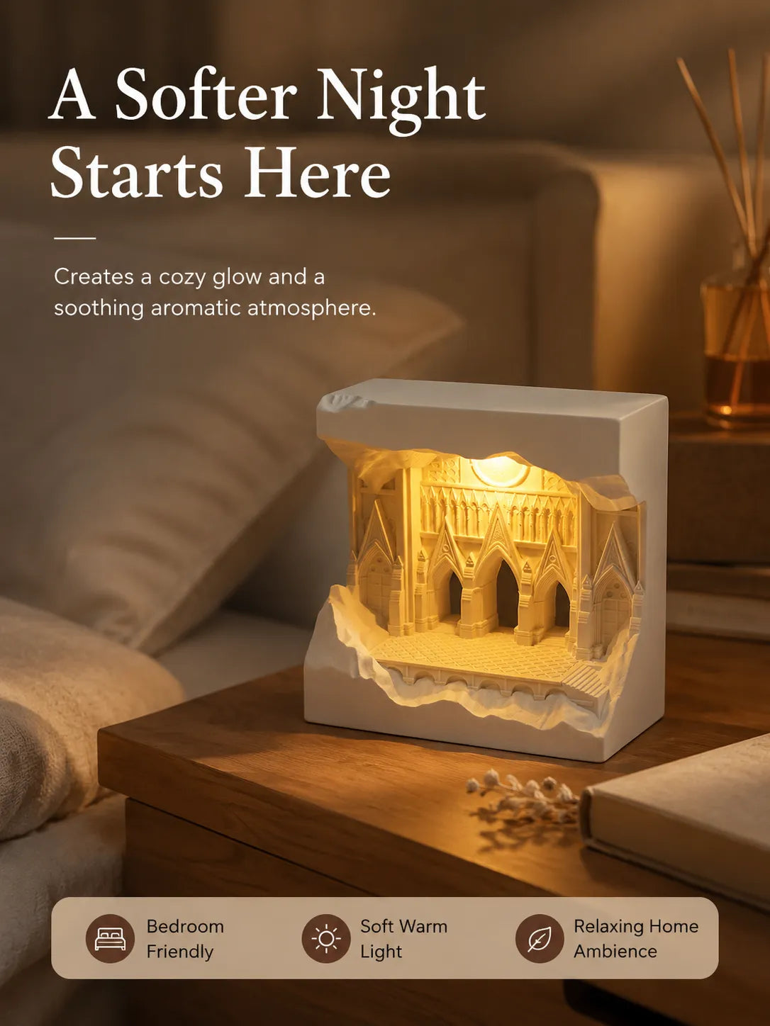 Ambient Aroma Night Light - Temple