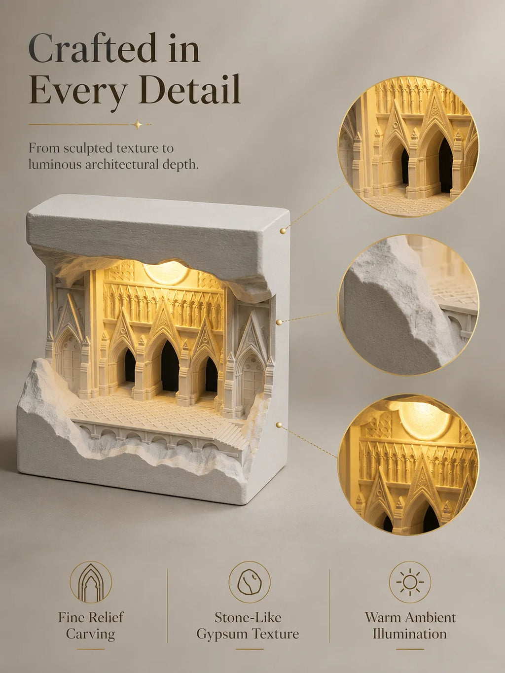 Ambient Aroma Night Light - Temple