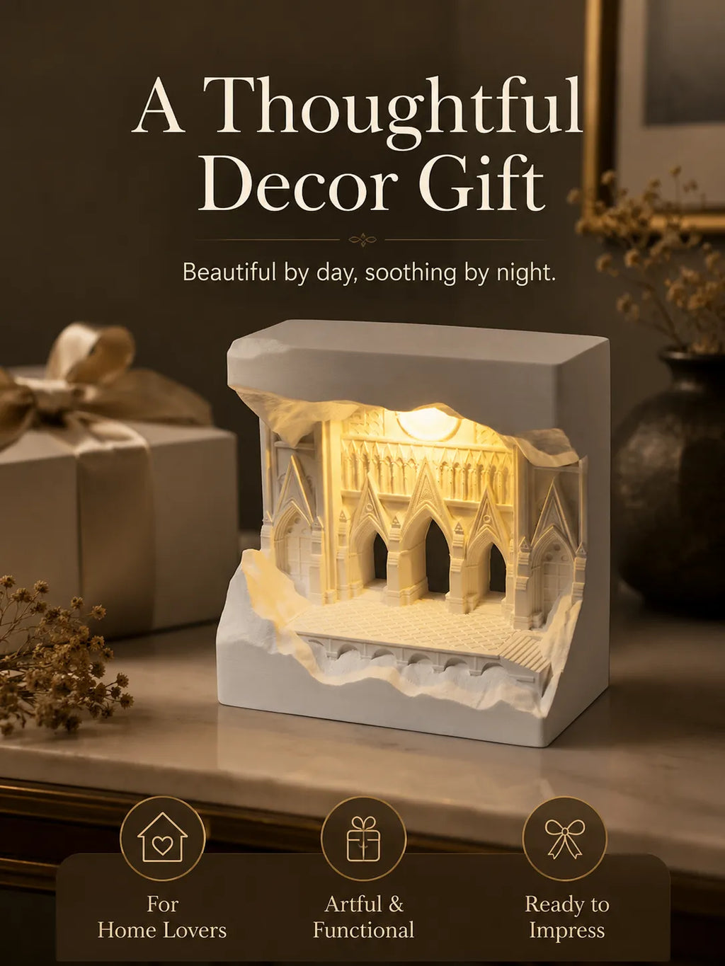 Ambient Aroma Night Light - Temple