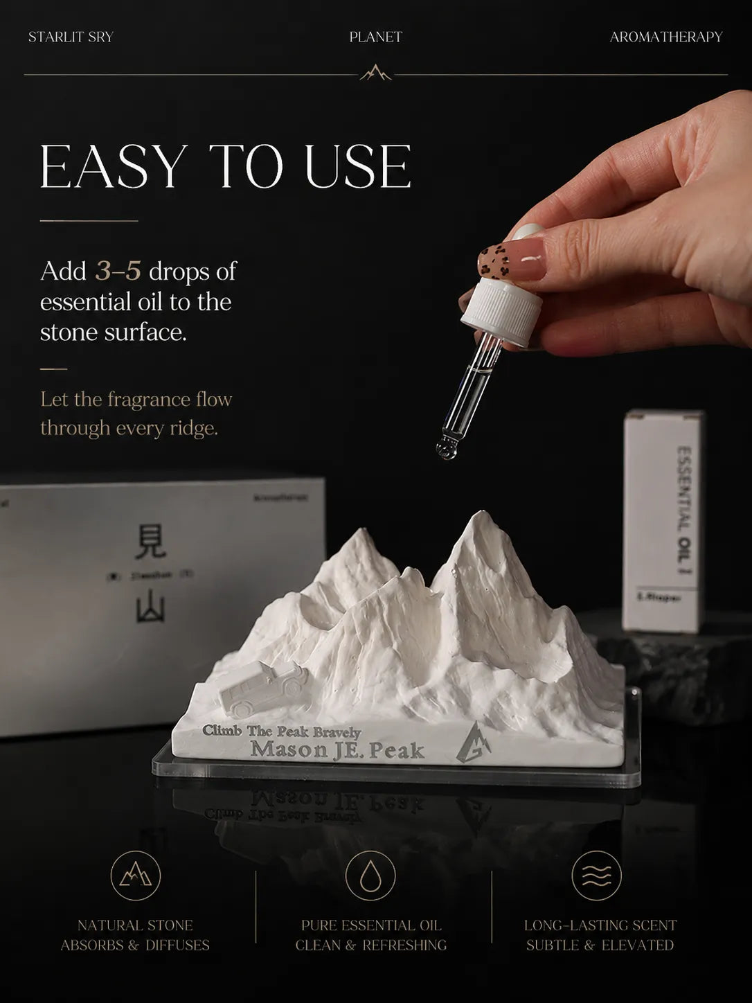 Ambient Aroma Night Light - Alps