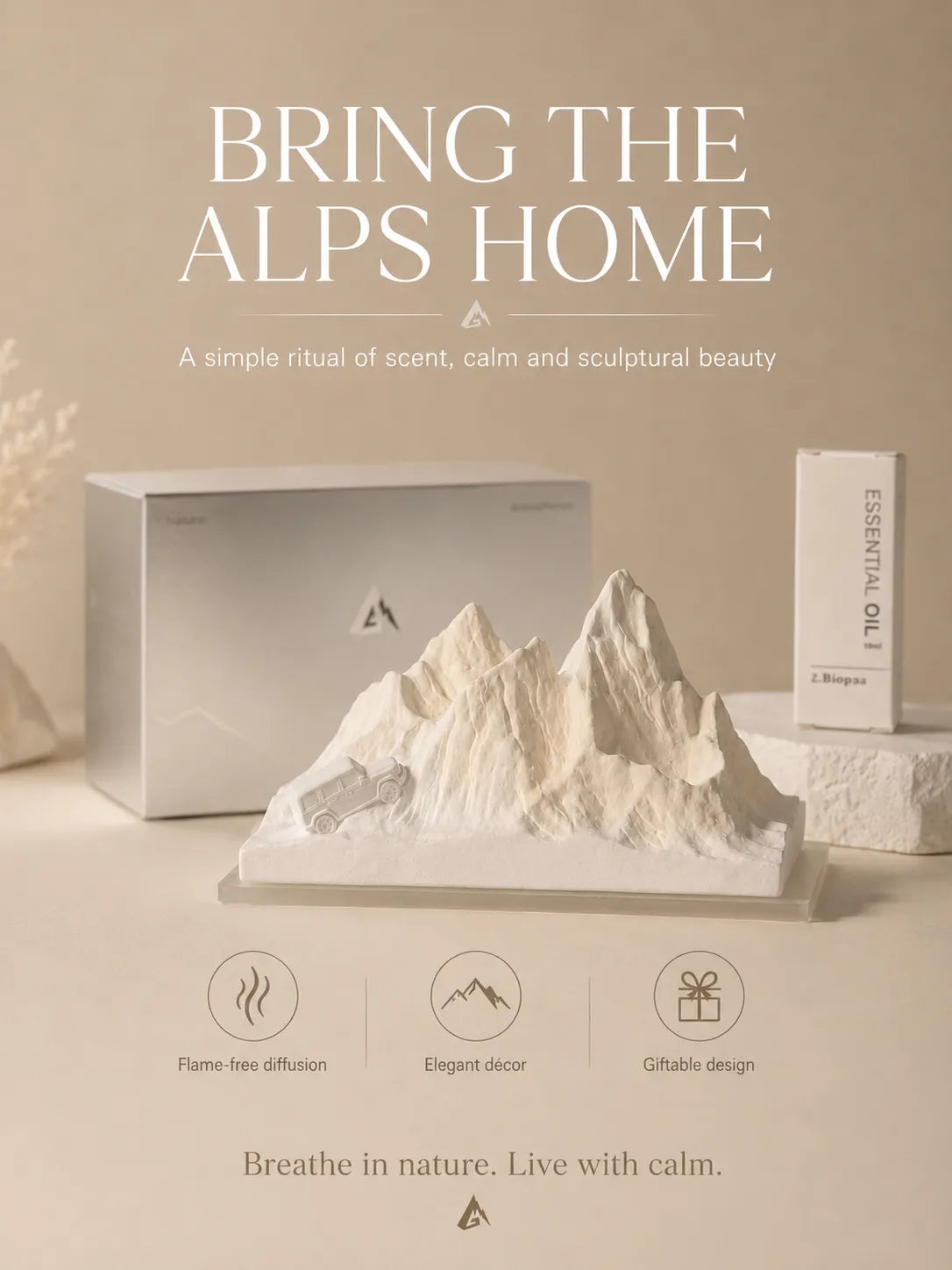 Ambient Aroma Night Light - Alps