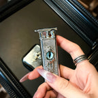 The Silver Salamander Lighter: metal lighter featuring silver Salamander Lighter.