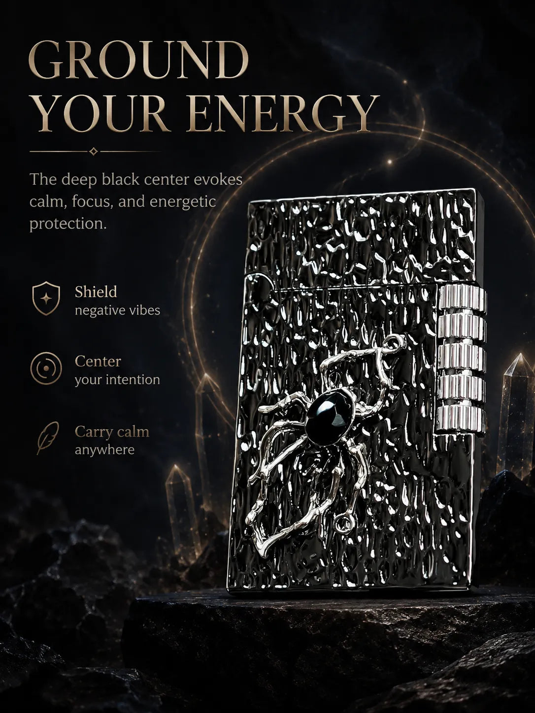 Shadow Weaver Black Crystal Refillable Energy