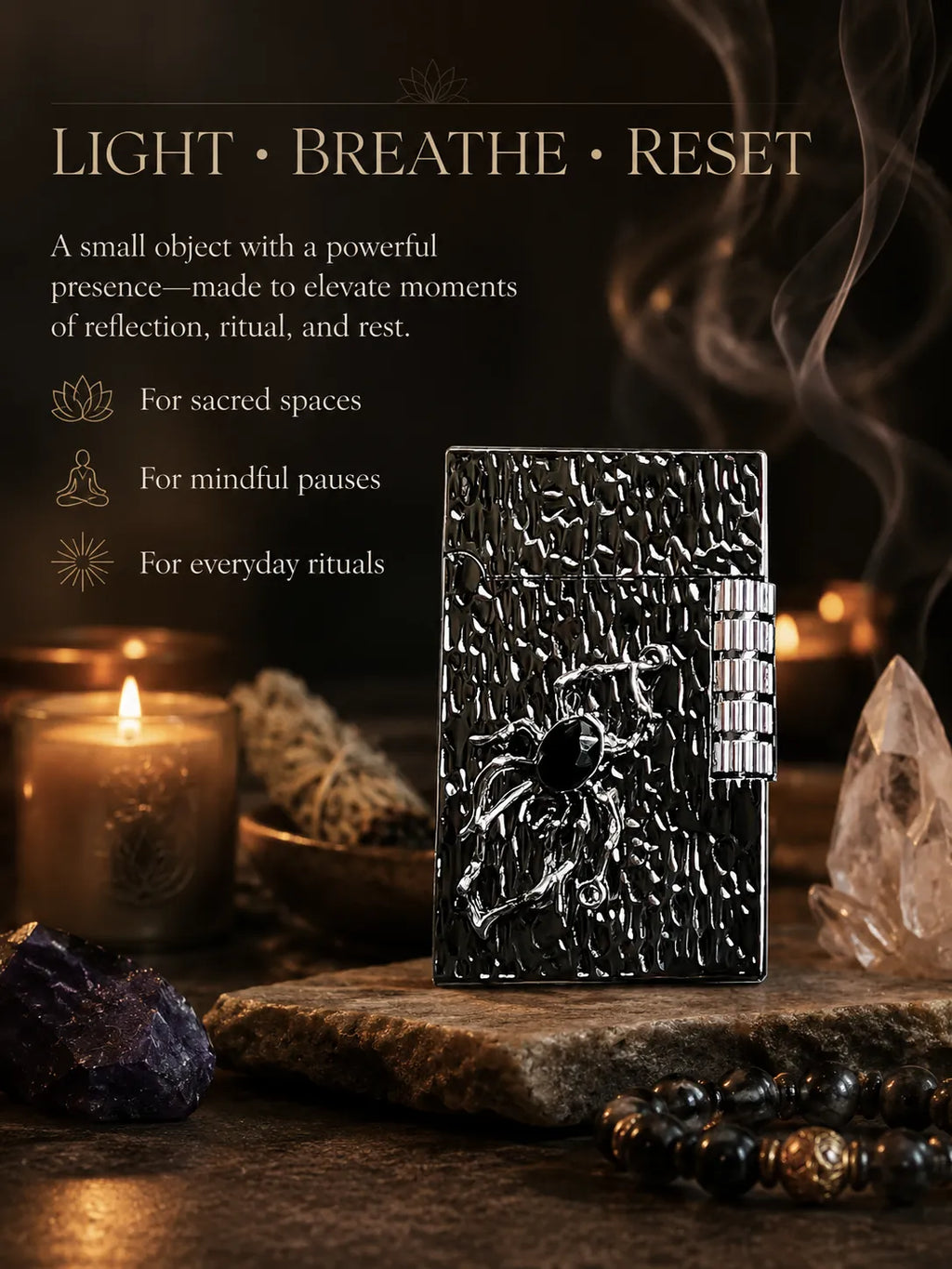 Shadow Weaver Black Crystal Refillable Energy
