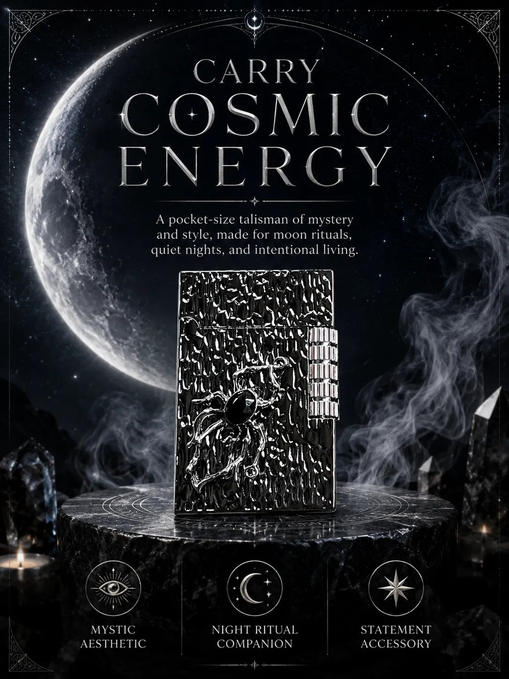 Shadow Weaver Black Crystal Refillable Energy