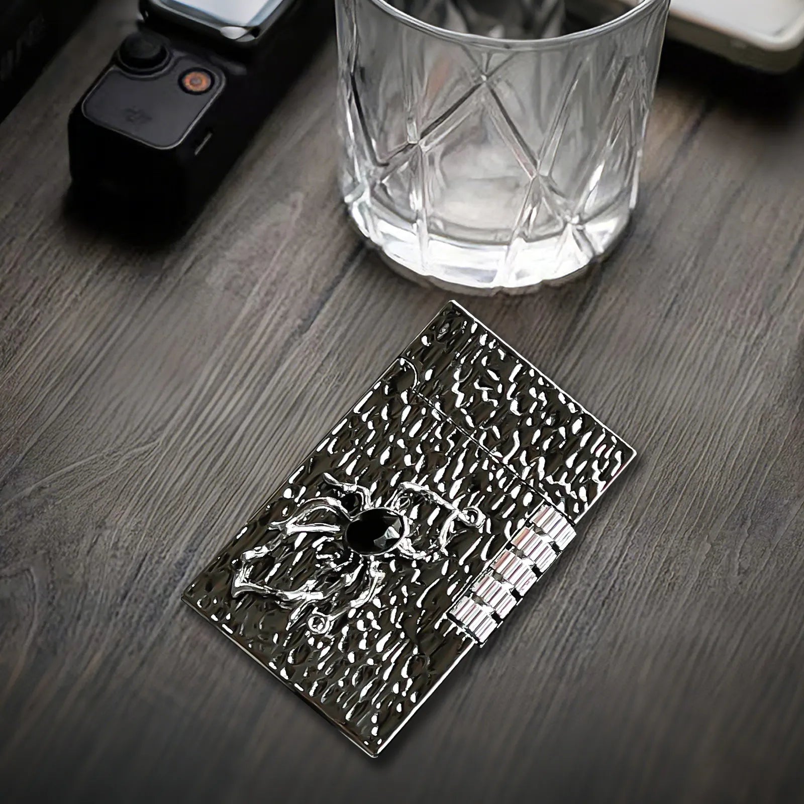 The Shadow Weaver's Flame—accessory showcasing shadow Weaver s Flame. A tidy, dark aesthetic that doesn’t try too hard.