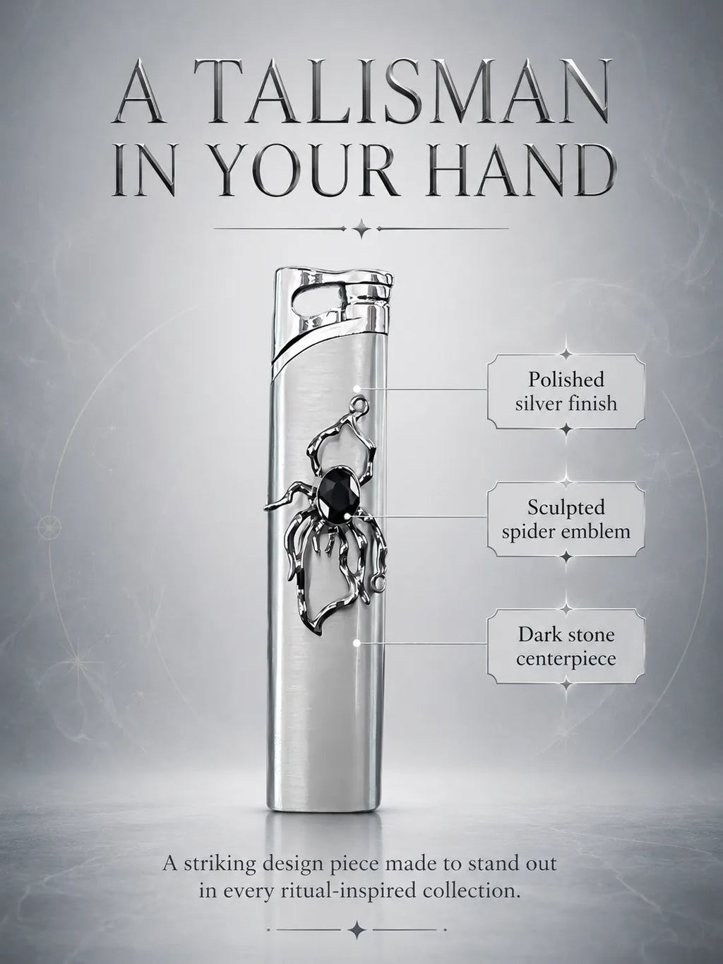 Neo-Arachnid Silver Refillable Focus and Good Fortune