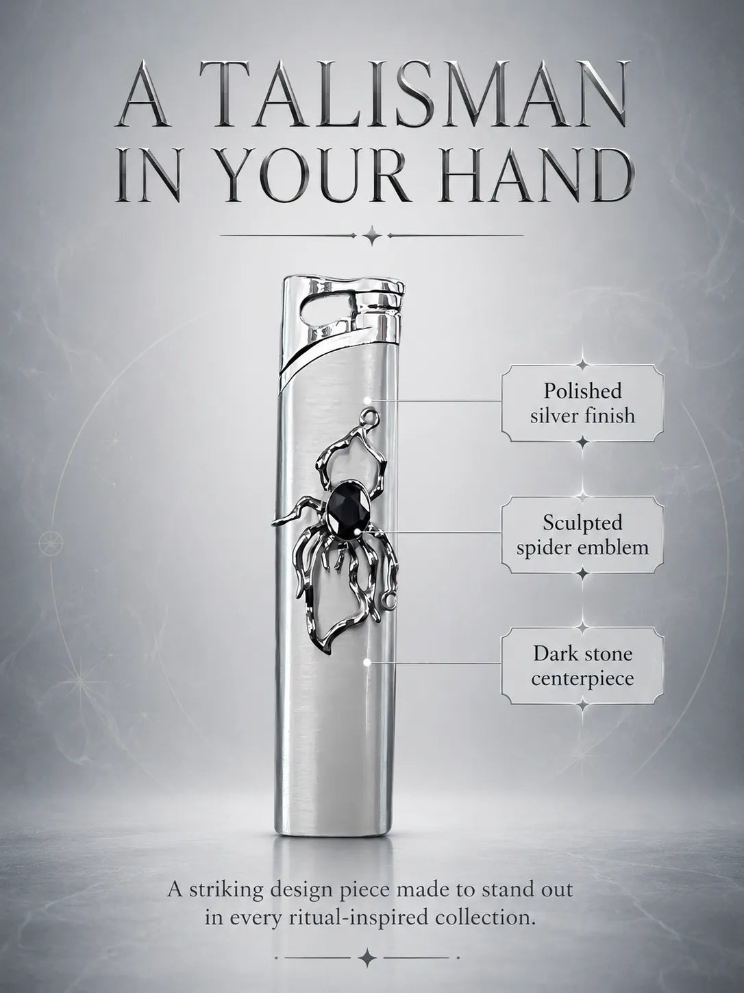 Neo-Arachnid Silver Refillable Focus and Good Fortune