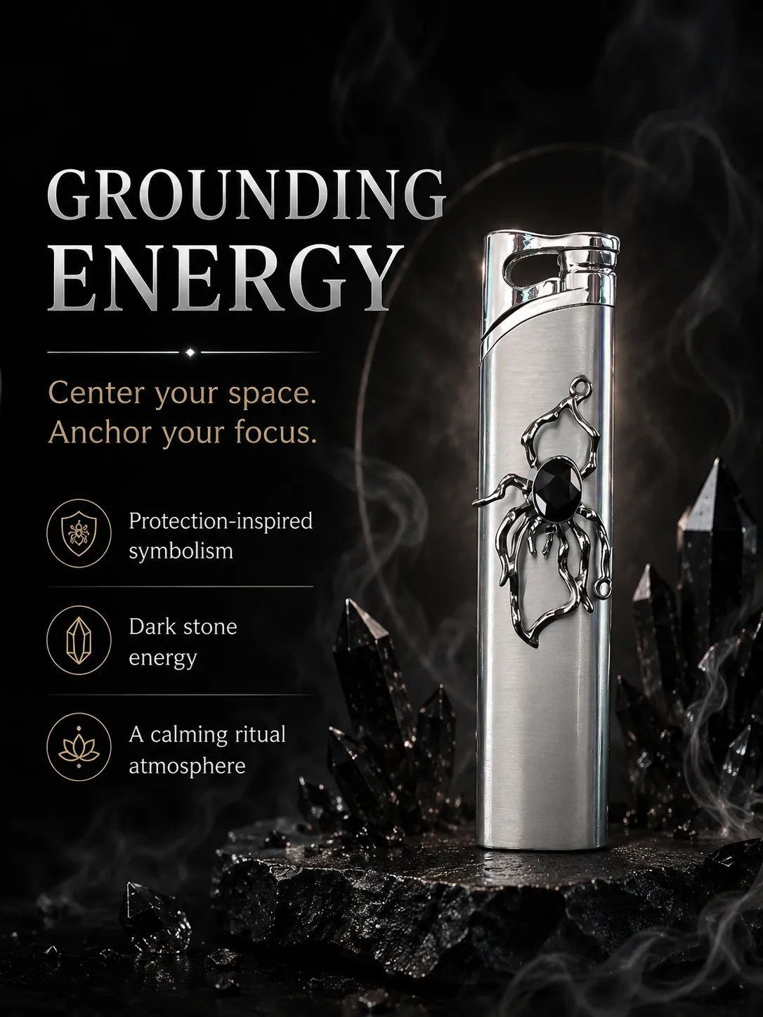 Neo-Arachnid Silver Refillable Focus and Good Fortune