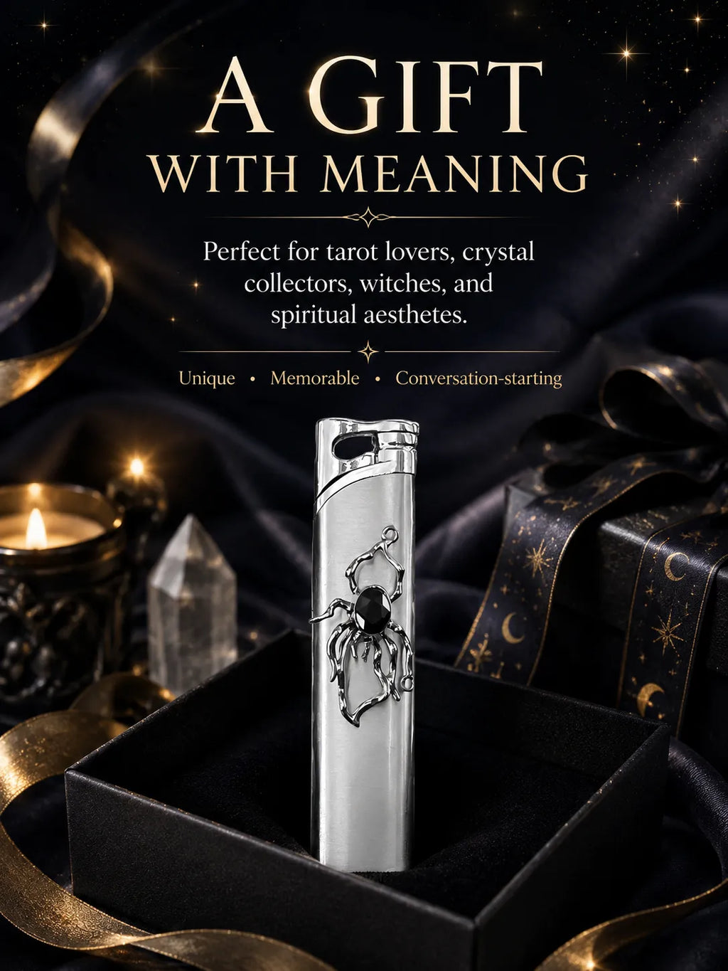 Neo-Arachnid Silver Refillable Focus and Good Fortune
