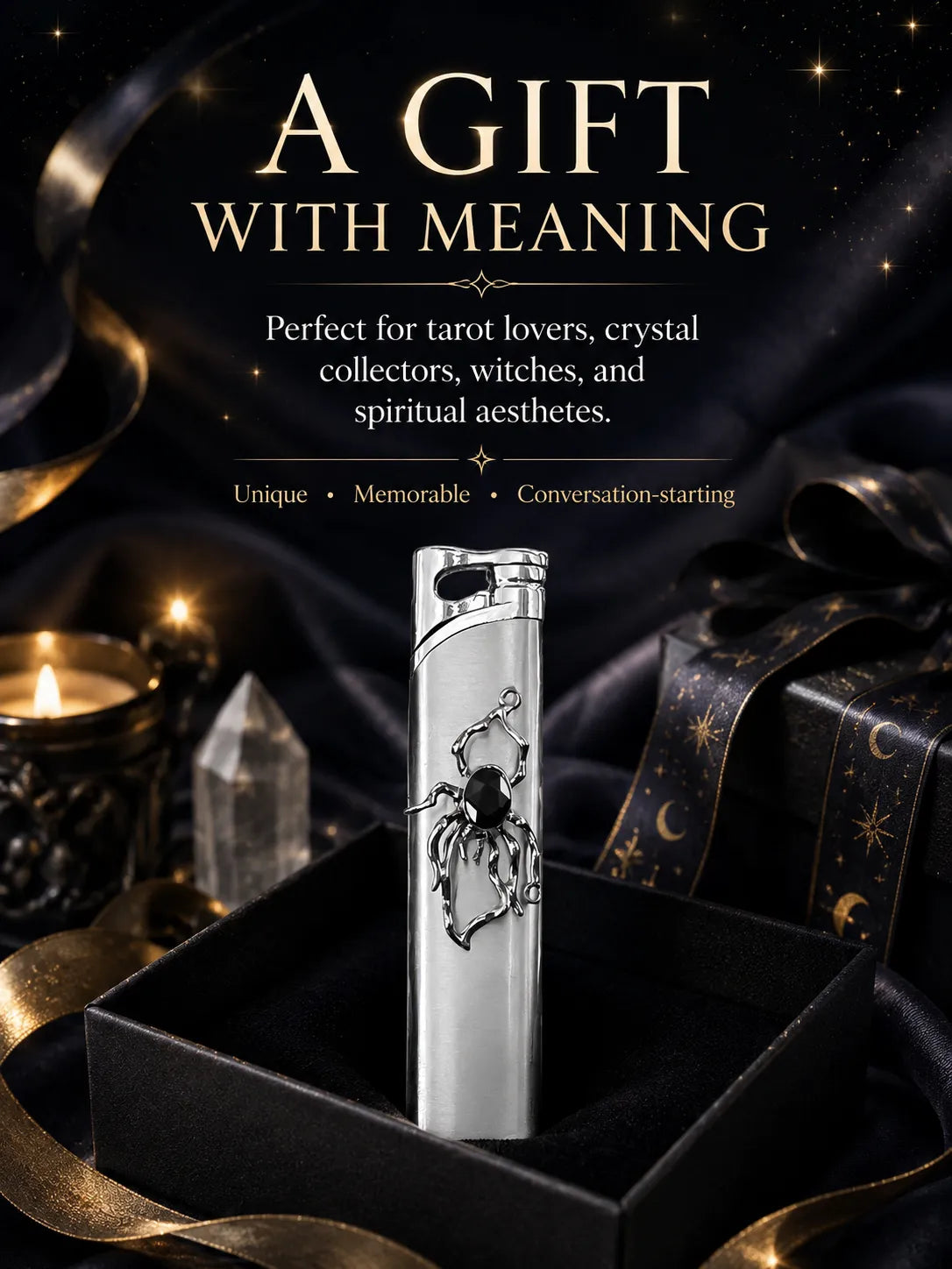 Neo-Arachnid Silver Refillable Focus and Good Fortune