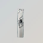 The Neo-Arachnid Silver Lighter—metal lighter with neo-Arachnid Silver Lighter.
