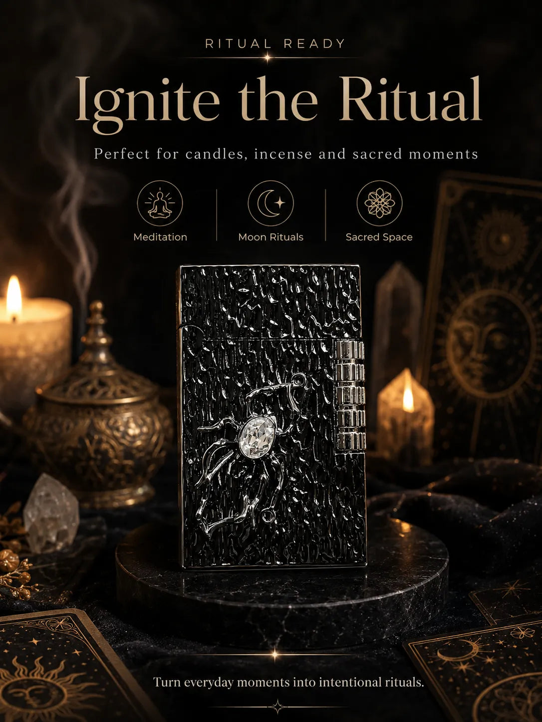 The Frost Weaver's Flame for Refillable Energy