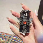 The Fallen Seraphim Flame—accessory with fallen Seraphim Flame. Sleek, dark vibe and easy to carry every day.