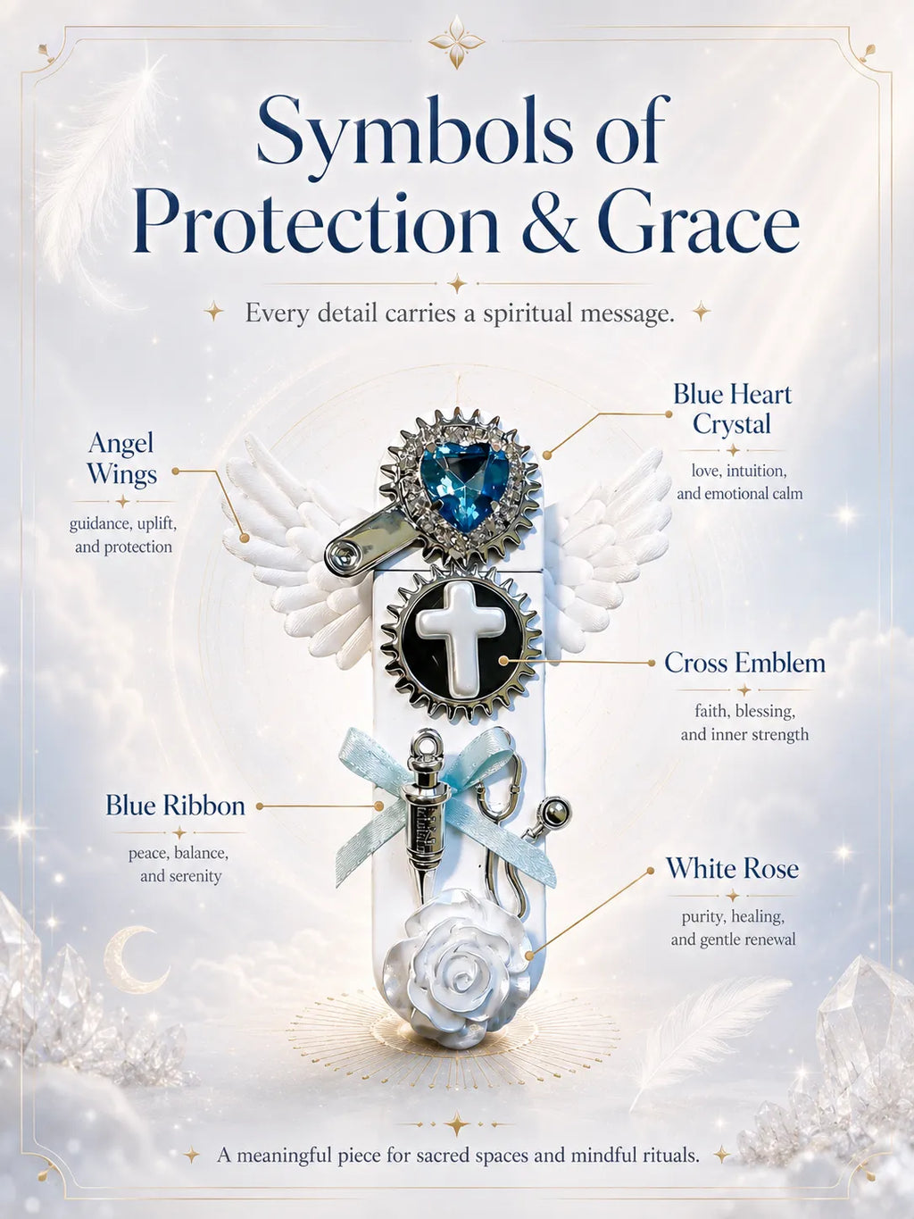 Seraphim Prescription White Angel Wing Flame for Healing and Protection