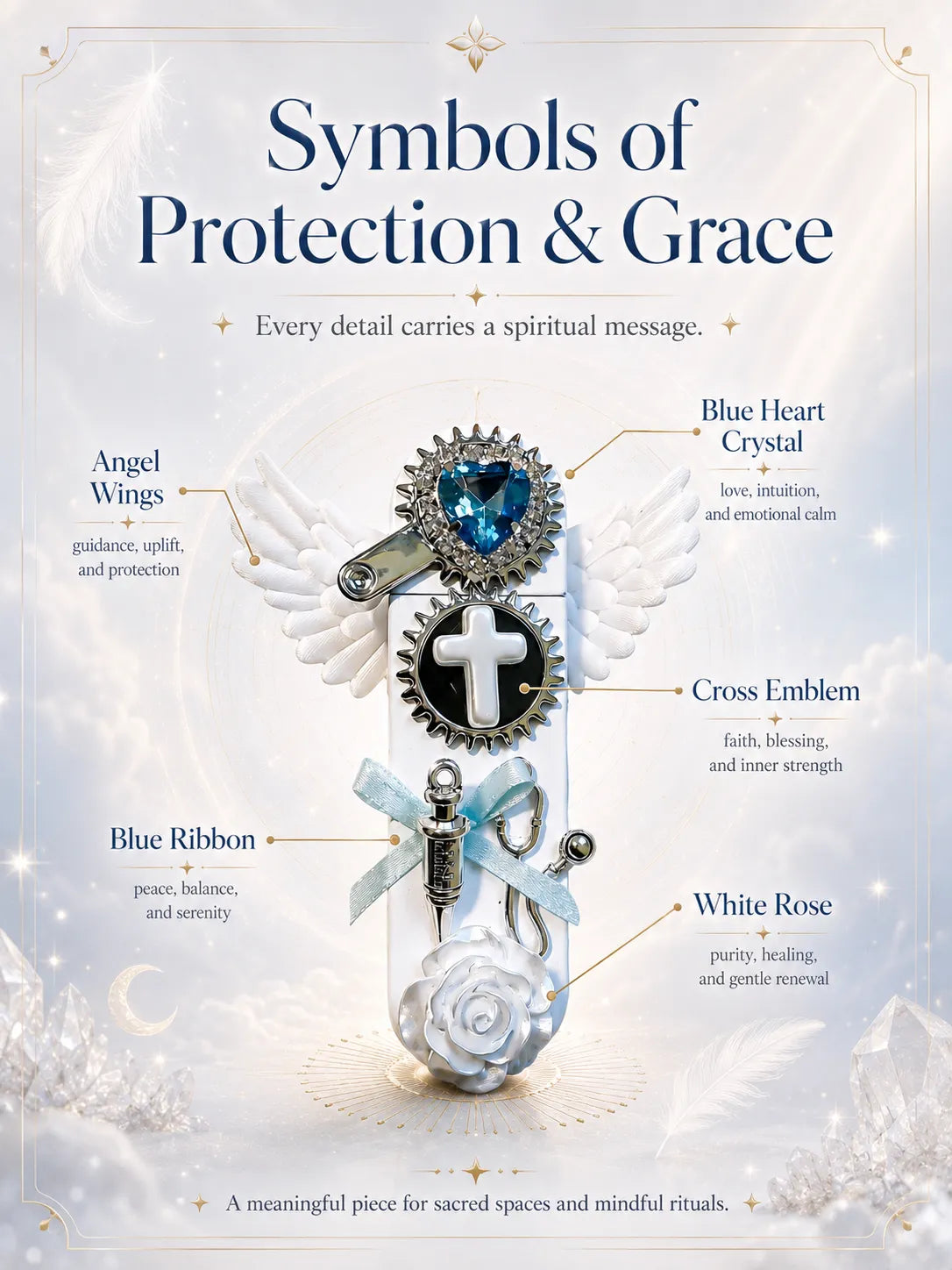 Seraphim Prescription White Angel Wing Flame for Healing and Protection