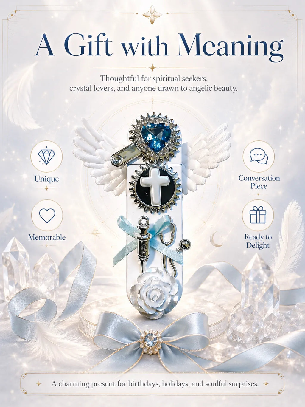 Seraphim Prescription White Angel Wing Flame for Healing and Protection