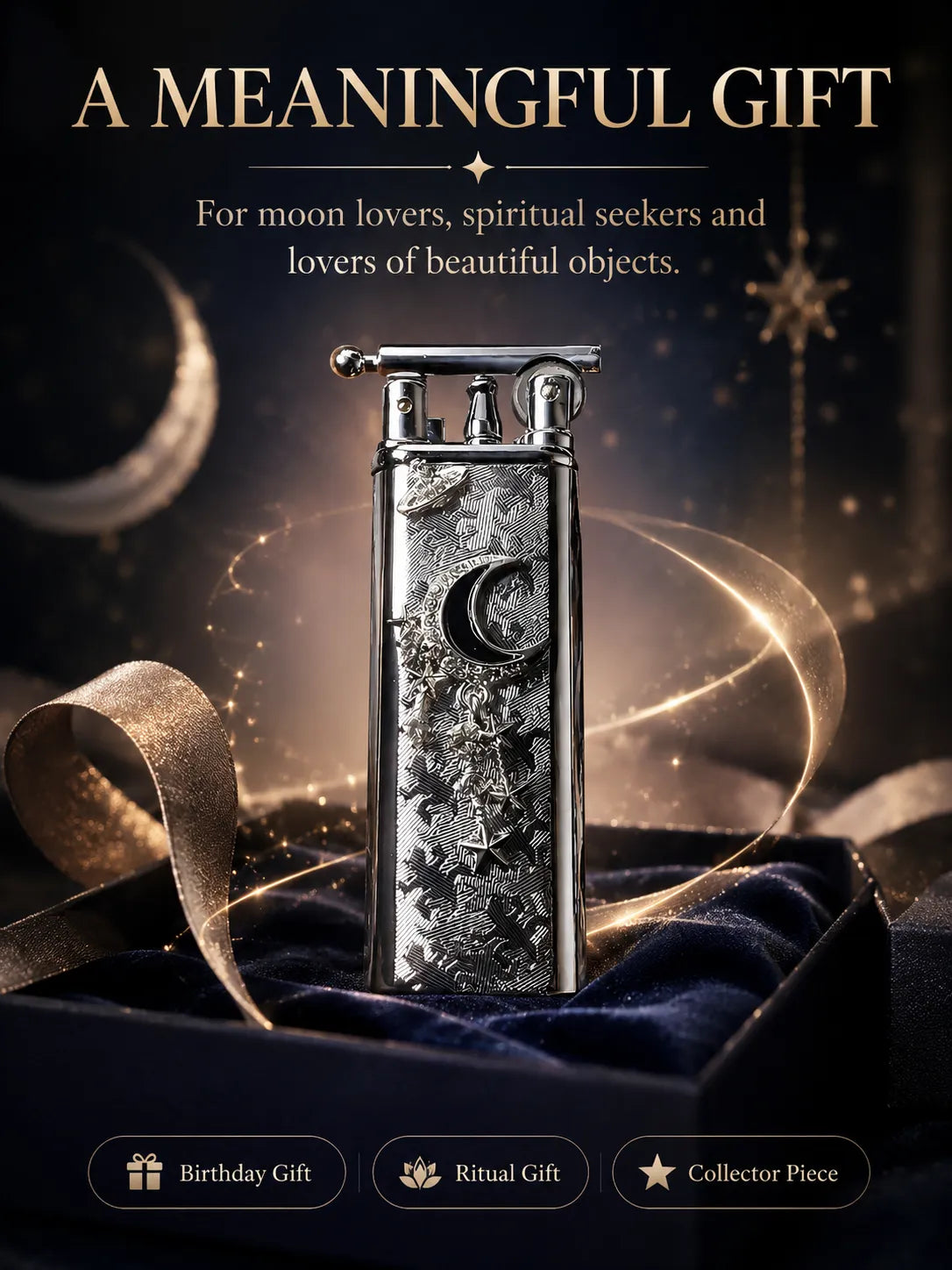 Eclipse Witch Moon Charm Energy for Clarity and Protection