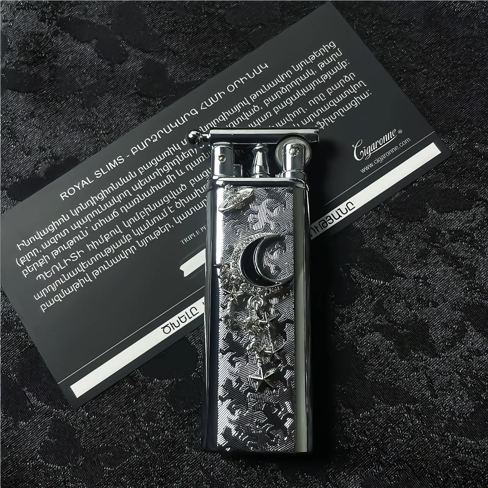 The Eclipse Witch Flame—accessory with eclipse Witch Flame. Sleek, dark vibe and easy to carry every day.