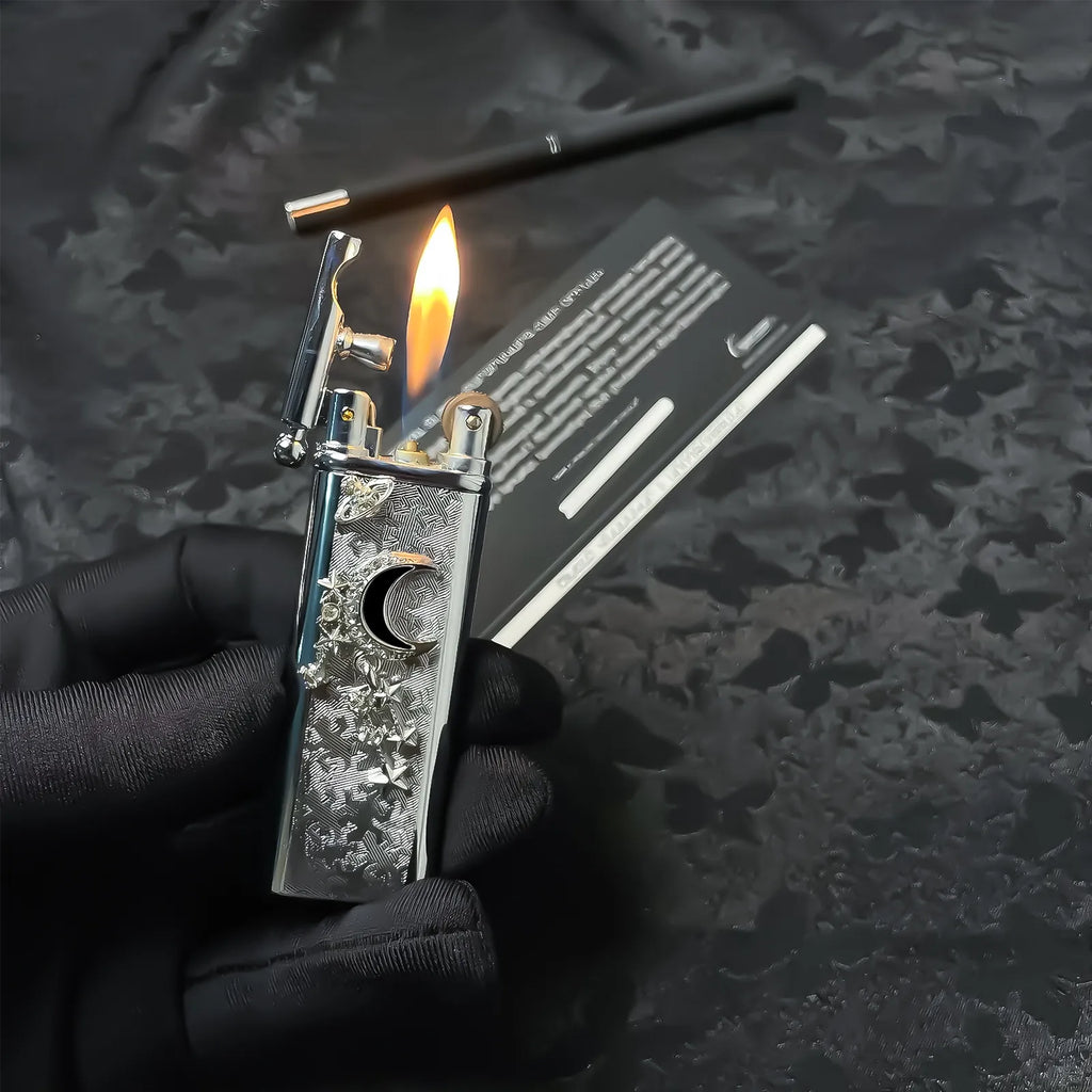 The Eclipse Witch Flame—accessory with eclipse Witch Flame. Sleek, dark vibe and easy to carry every day.