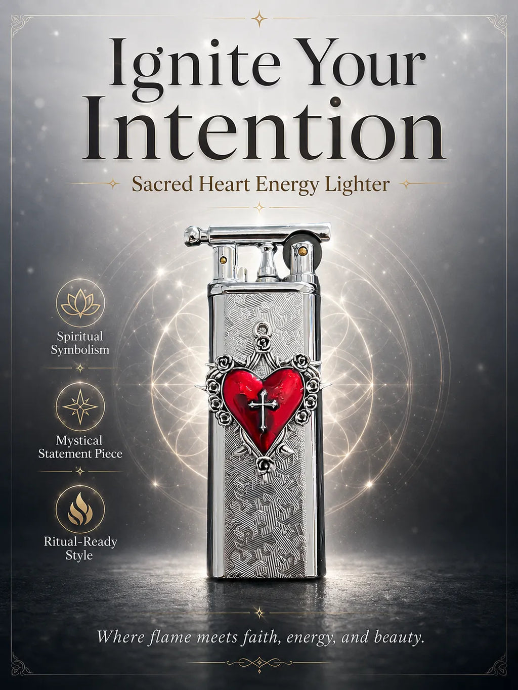 Bleeding Love Vow Sacred Heart for Protection and Renewal