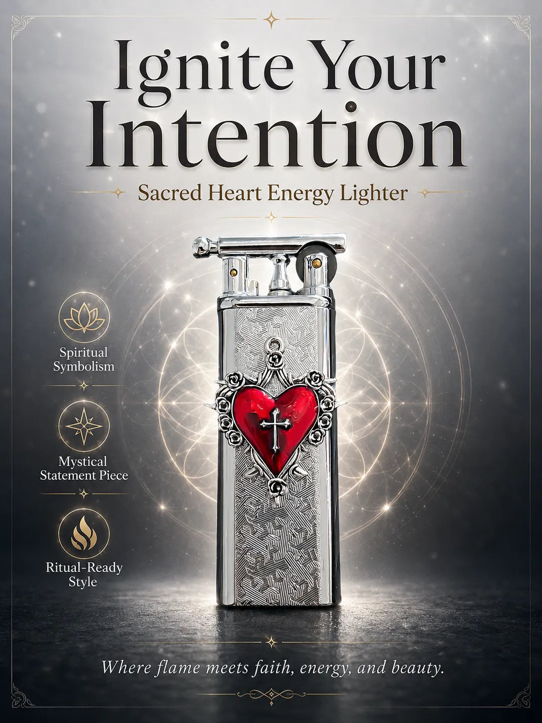Bleeding Love Vow Sacred Heart for Protection and Renewal
