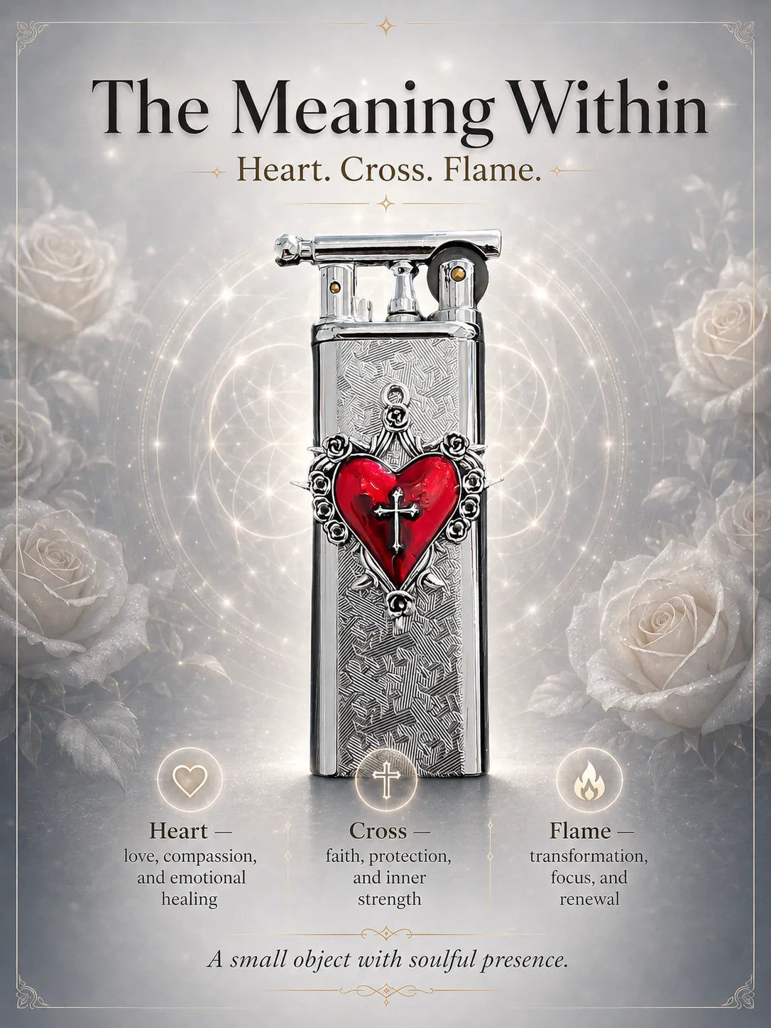 Bleeding Love Vow Sacred Heart for Protection and Renewal