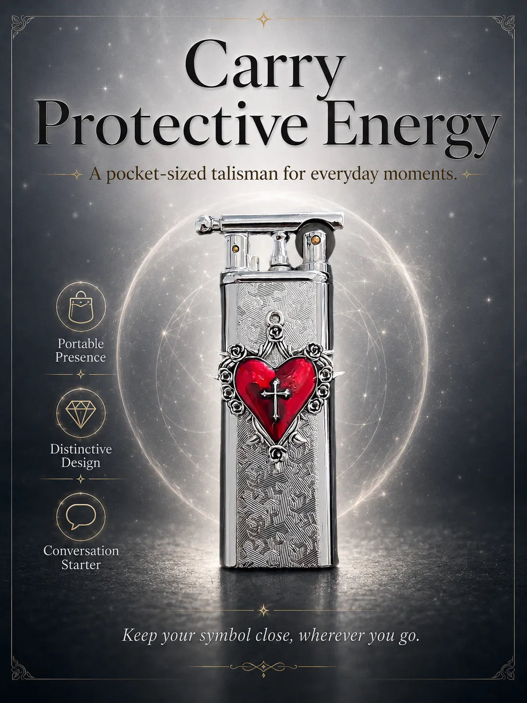 Bleeding Love Vow Sacred Heart for Protection and Renewal