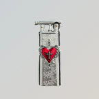 The Bleeding Love Vow Lighter: metal lighter with bleeding Love Vow Lighter.