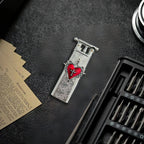The Bleeding Love Vow Lighter: metal lighter with bleeding Love Vow Lighter.