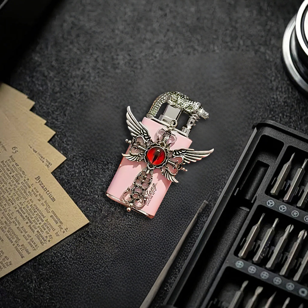 The Pink Seraphim Flame: accessory with pink Seraphim Flame. Subtle details, sharp mood, and built for routine carry.