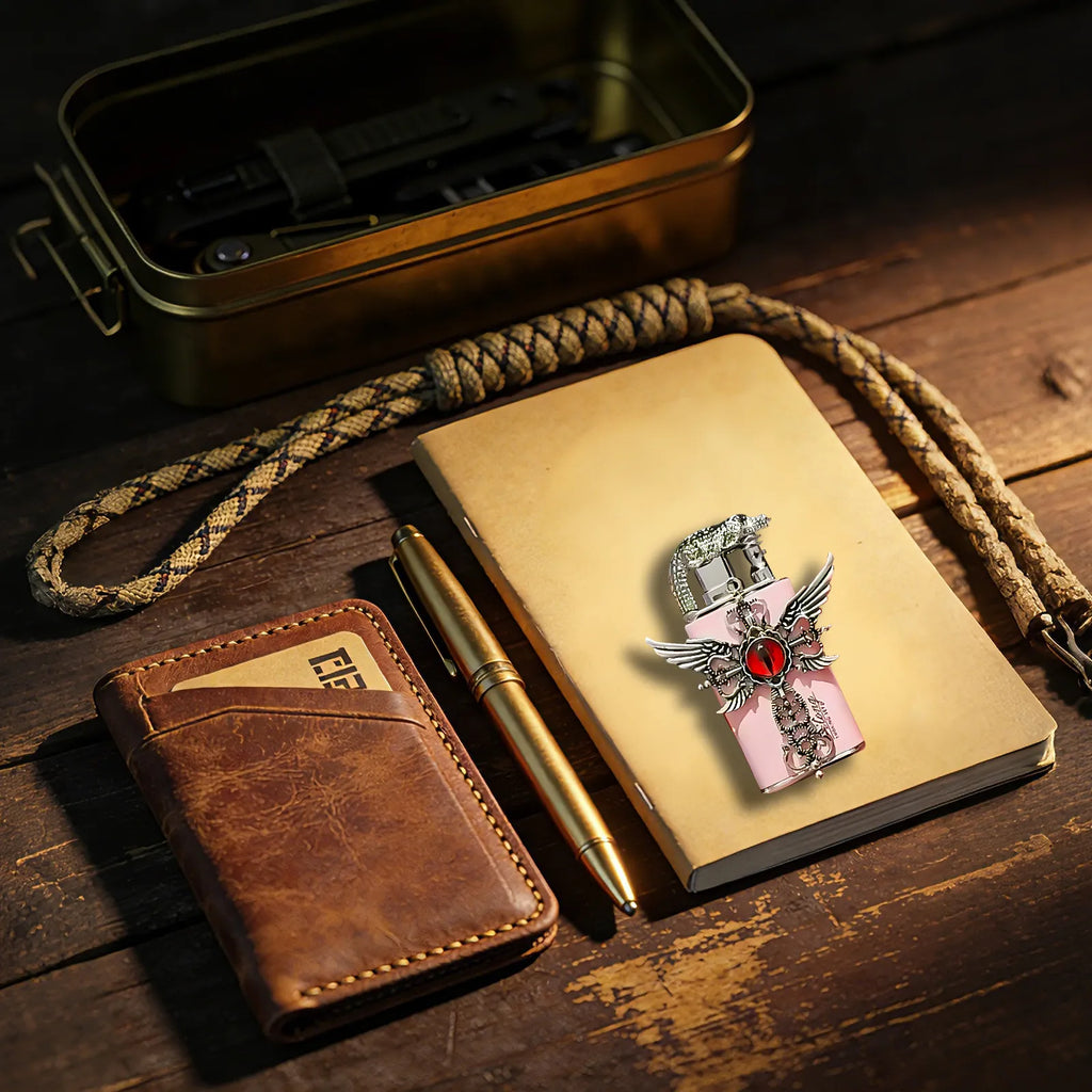 The Pink Seraphim Flame: accessory with pink Seraphim Flame. Subtle details, sharp mood, and built for routine carry.