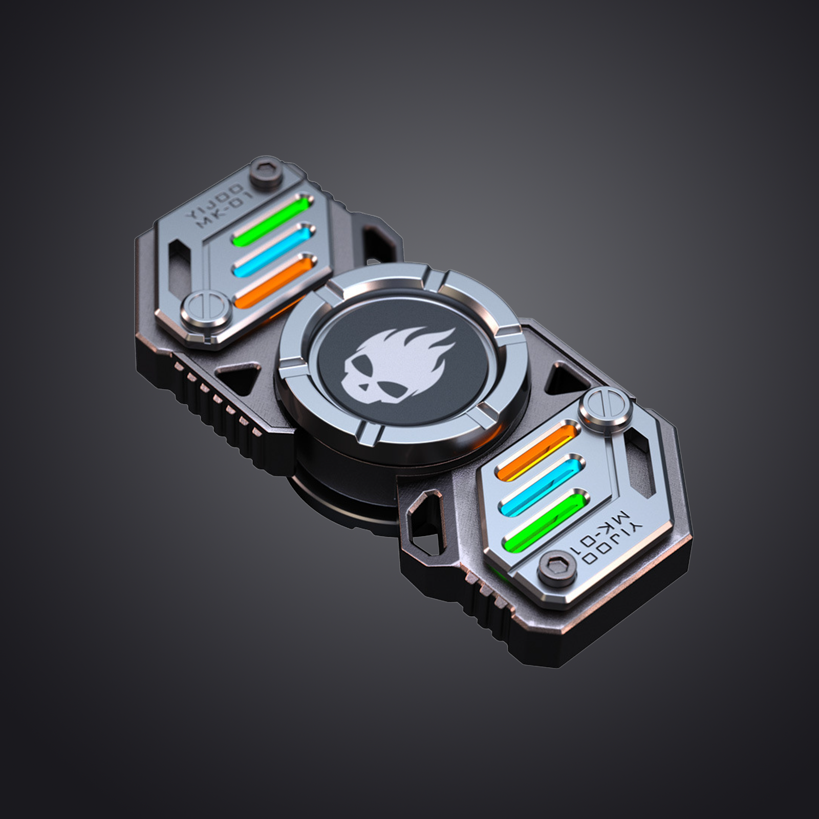 NeonFlux Triple-Mode Spinner