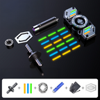 NeonFlux Triple-Mode Spinner