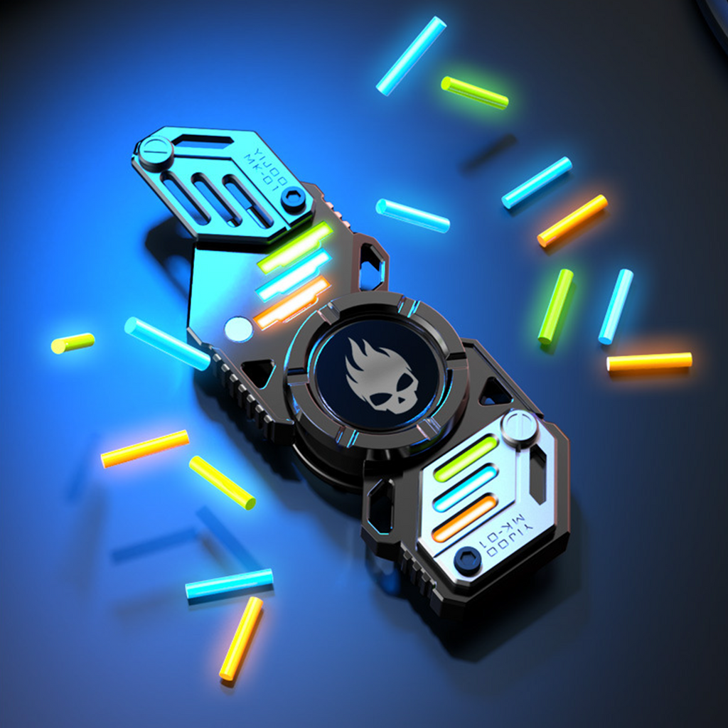 NeonFlux Triple-Mode Spinner