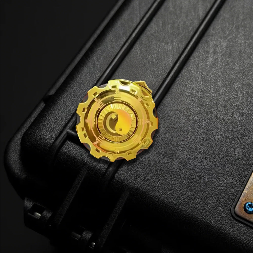 Fidget Spinner Lighter - YinYang: metal lighter with fidget Spinner Lighter - YinYang.
