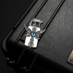 White Devil lighter - DoubleKill—metal lighter showcasing white Devil lighter - DoubleKill.